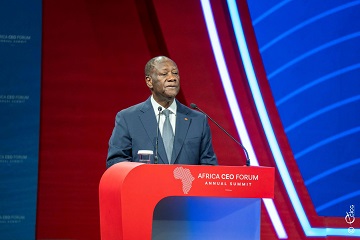 Côte d'Ivoire / Ouverture officielle de Africa Ceo Forum 2025: le Président Alassane Ouattara souhaite des solutions globales concertées pour l'émergence de champions africains